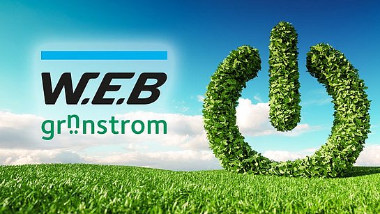 W.E.B Grünstrom-Logo