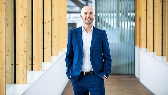 Vorstand Florian Müller | WEB Windenergie