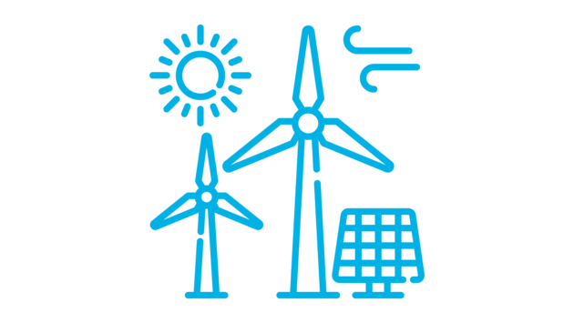 Icon Sonnen- und Windkraftwerke