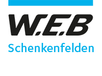 W.E.B Logo Projekt Schenkenfelden | Link zur Startseite der Projektwebsite